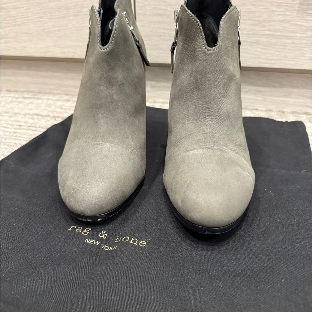 Rag & Bone Women's Gray Ankle Boots